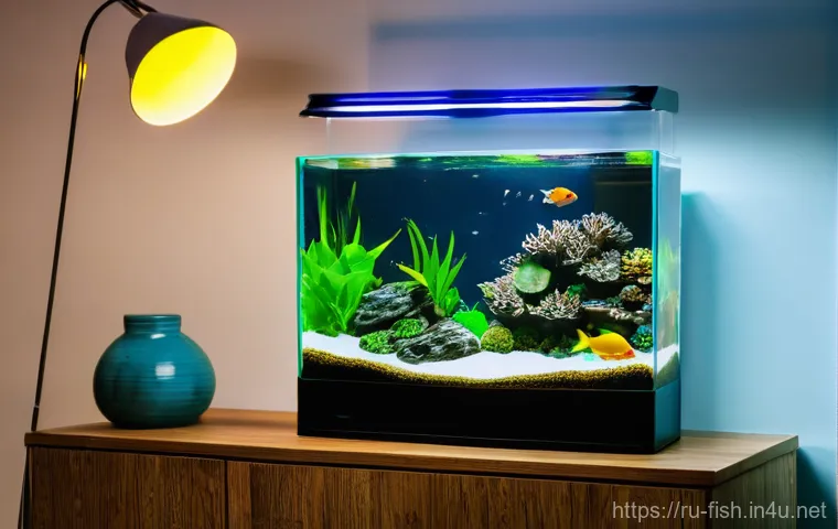 어항 구매 팁 - Here are three detailed image generation prompts based on the provided text, strictly adhering to yo...