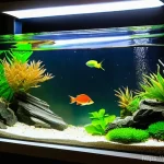열대어 사육법 - **Prompt: Initial Aquarium Setup**
    "A young adult, perhaps a woman or man in their late teens to...
